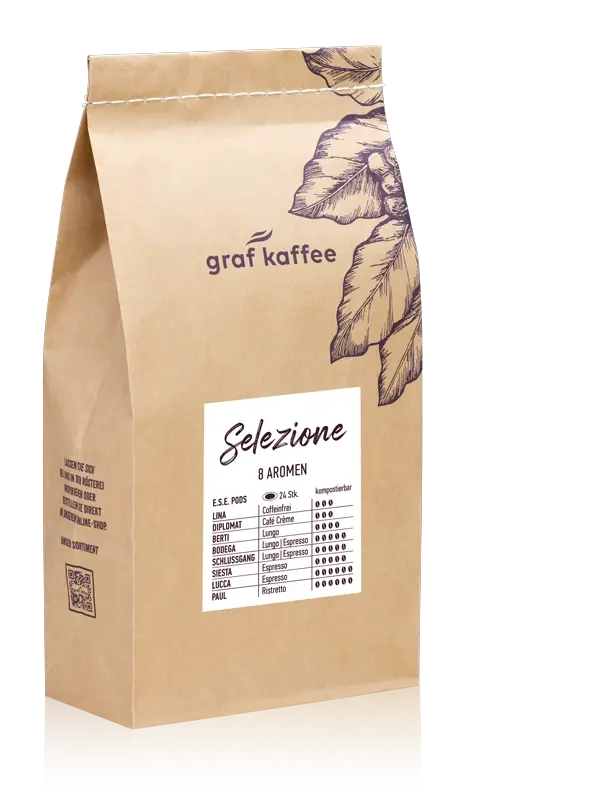 graf kaffee e.s.e. pods für home & office