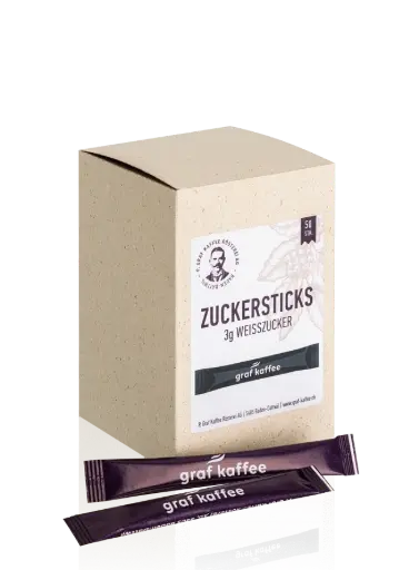 [640050] 50 Zuckersticks Graf Kaffee
